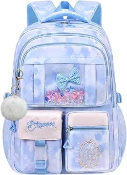 Backpacks for Girls Cute School Bag Girls Bookbags Multi-Pockets Kids Backpack for Elementary & Middle School - Best Deal Finder