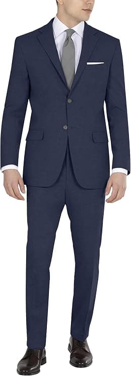 DKNY Men Modern Fit High Performance Suit Separates Dress Pants (pack of 1) - دليلك لأفضل العروض