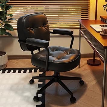 Home Office Chair - Adjustable Computer Chair, Ergonomic Swivel Chair for Work & Study, Ergonomic Office Chair with Armrests Chair on Amazon.ae - Price Tracker
