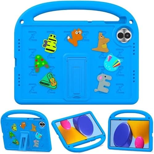 SKEIDO Kids Case For Honor Pad 10 12.1 Inch Released 2025, EVA Foam Lightweight Shockproof Duarable Tablet Cover with Handle Stand Case For Children Firendly على Amazon.ae - متتبع الأسعار
