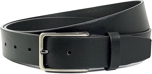 CLASSIC MILANO® Genuine Leather Belt Men in an elegant GIFT BOX; Classic Jean Belt; Belts for men Mens belt Leather; Pin Buckle 35MM on Amazon.ae - Price Tracker