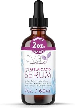Eva Naturals Azelaic Acid 10% Facial Serum, 2 oz., Skin Brightening Hyaluronic Acid and Niacinamide, Redness Relief, Fade and Repair Dark Spots on Amazon.ae - Price Tracker