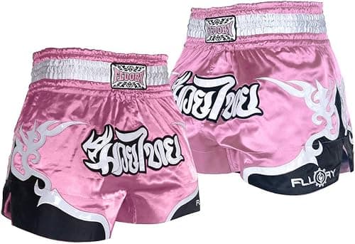FLUORY Muay Thai Fight Shorts,MMA Shorts Clothing Training Cage Fighting Grappling Martial Arts Kickboxing Shorts Clothing on Amazon.ae - Price Tracker