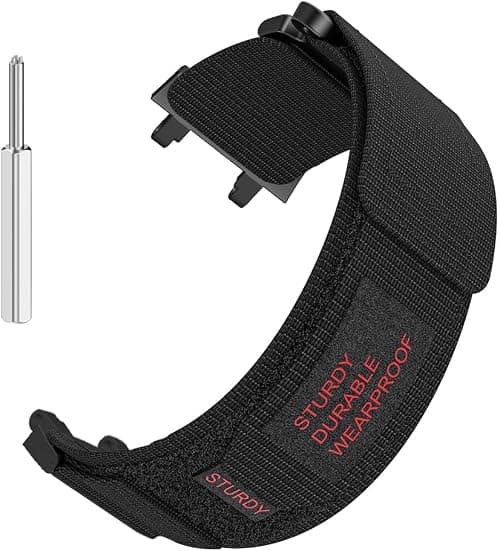 YODI Sturdy Strap Band Compatible With Amazfit T-Rex 2 Smartwatch Only, Braided design Classic Nylon Straps Accessories for Amaz fit Trex2 Men and Women على Amazon.ae - متتبع الأسعار