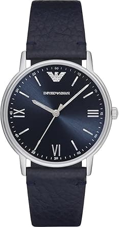 Emporio Armani Watch for Men, Three-Hand, Stainless Steel Watch, 41mm case size on Amazon.ae - Price Tracker