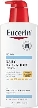 Eucerin Daily Hydration Moisturizer & Sunscreen Lotion SPF 15 16.9 oz on Amazon.ae - Price Tracker