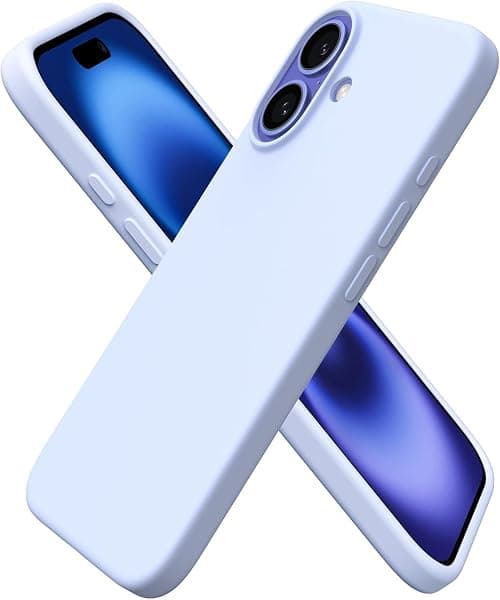 Silicone Case Compatible for iPhone 16 6.1 Inch, Full Protection Design with Microfiber Lining, Silky Touch Liquid Silicone Case for iPhone 16 (Light Blue, iPhone 16) on Amazon - Best Deal Finder