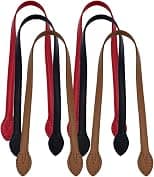 SUPVOX 2pcs 24 Leather Purses Straps Leather Bag Handles Replacement Purse Straps Handbag Bag Wallet Straps (Red) - Best Deal Finder
