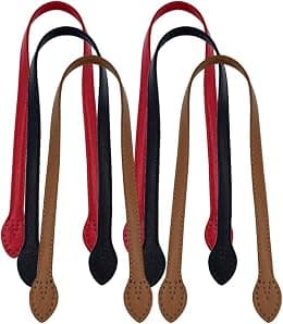 SUPVOX 2pcs 24 Leather Purses Straps Leather Bag Handles Replacement Purse Straps Handbag Bag Wallet Straps (Red) - Best Deal Finder