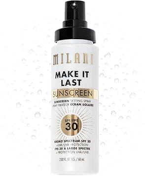 Milani Make It Last Sunscreen Setting Spray Spf30 - Facial Mist With Spf, Long Lasting Makeup on Amazon.ae - Price Tracker