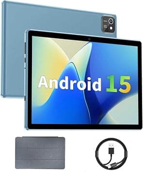 aiprotablet Tablet 10 inch Android 15 Tablets, 12GB RAM 64GB ROM 1TB Expand, Quad-Core Processor, 1280x800 LCD Touchscreen, WiFi 5, Dual Camera, BT5.0, 6000 Battery on Amazon.ae - Price Tracker