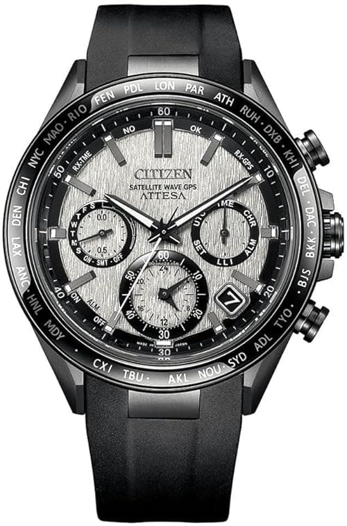 Citizen Men's Chronograph Eco-Drive Watch with Rubber Strap CC4055-14H on Amazon.ae - Price Tracker