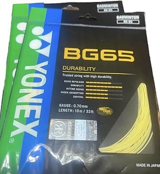 Yonex Badmintonsaiten BG65 - Best Deal Finder