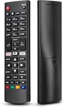 Universal Replacement for LG-Smart-TV-Remote, New Upgraded Infrared LG TV Remote Control AKB75095308 AKB75095307 AKB74915324, with hotkey Buttons (Black, LG-1776, Infrared) on Amazon.ae - Price Tracker
