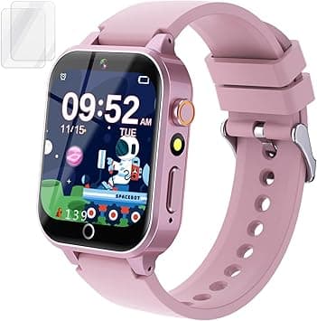 Cosjoype Kids Smart Watch Gift for Girls Age 5-12, 26 Games HD Touch Screen Watches with Video Camera Music Player Pedometer Flashlight 12/24 hr Educational Toys Birthday Gifts for Girls Ages 7 8 9 10 - Amazon.ae Price Tracker
