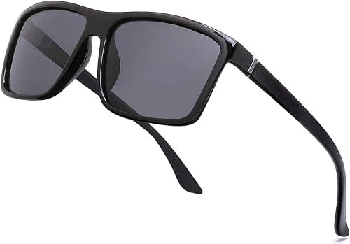Men's Sports Polarized Sunglasses Square Frame Glasses NP1007 on Amazon.ae - Price Tracker