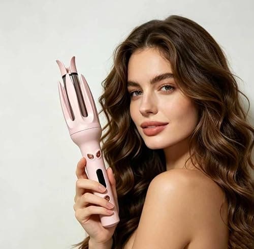Automatic Rotating Curling Iron, Anti-Tangle Self Hair Curler for All Hair on Amazon.ae - Price Tracker