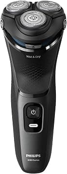 Philips Electric Shaver 3000 Series - Wet & Dry Electric Shaver for Men with SkinProtect Technology in Dark Moon, Pop-up Beard Trimmer, Cordless Shaver (Model S3145/00) on Amazon.ae - Price Tracker