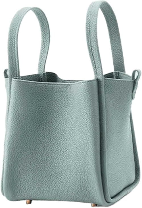 Women's Classic Design Luxury Leather Bag Soft Handbag Fashion Multi functional Bucket Bag Elegant Handbag on Amazon.ae - Price Tracker