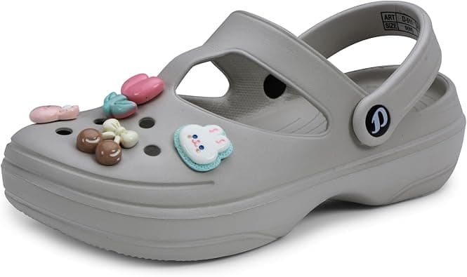 DOCTOR EXTRA SOFT Women's Classic Charms Clogs/Sandals with Adjustable Back Strap for Adult | Comfortable & Light Weight | Stylish & Anti-Skid |Waterproof & Everyday Use Mules for Girls/Ladies D-511 on Amazon.ae - Price Tracker