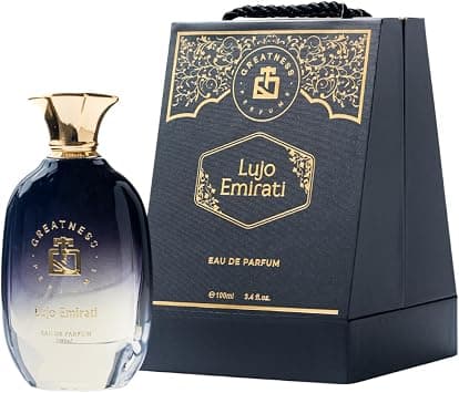 Greatness Lujo Emirati Eau de Parfum - Unisex Perfume for Men and Women - Long Lasting Luxury Fragrance with Fresh Lavender, Mint, Smooth Vanilla, Benzoin, and Deep Notes of Honey - 100 ml on Amazon.ae - Price Tracker