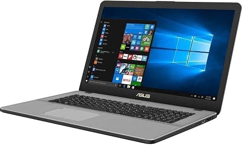 A SUS VivoBook Pro Thin & Light Gaming Laptop i7-8550U 17.3" FHD 16GB RAM 512GB SSD GeForce GTX 1050 4GB Graphics Backlit KB Star Gray على Amazon.ae - متتبع الأسعار