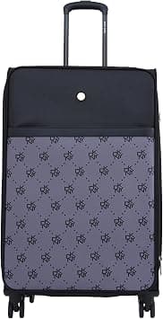 DKNY STREET CRED Hardside Spinner Luggage On Wheels, Ultra Lightweight ABS, 4 Double Wheels with TSA Lock (BLACK, 28 INCH) على Amazon.ae - متتبع الأسعار