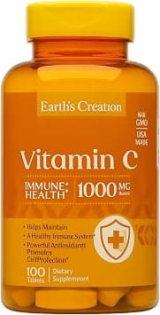 Vitamin C Immune & Antioxidant Support Supplement 1000mg|Made in USA - Best Deal Finder