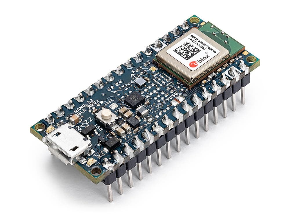 Arduino Nano 33 BLE Rev2 with Headers [ABX00072] – Advanced 32-bit ARM Cortex-M4 MCU, Bluetooth 5.0, AI Capabilities, IMU Sensor, Ideal for Edge Computing & IoT Applications on Amazon.ae - Price Tracker