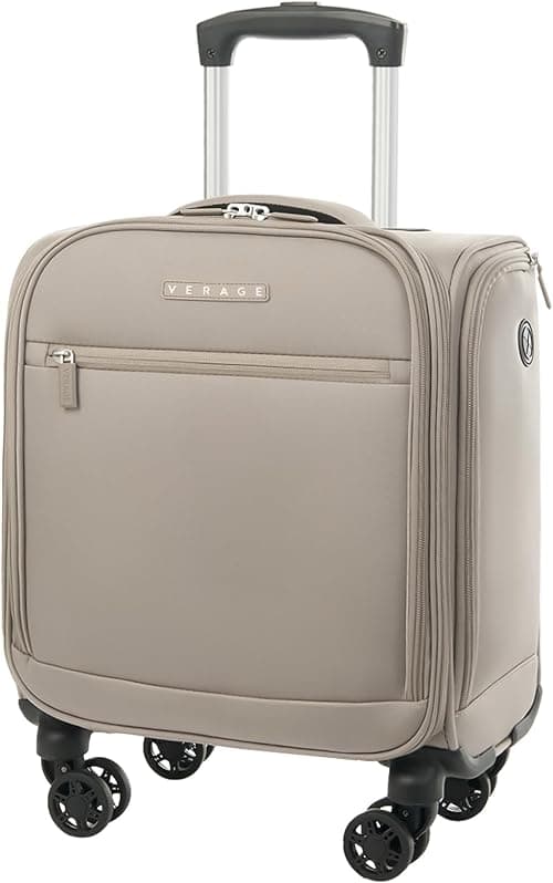 Verage Underseat Carry On Luggage with Spinner Wheels on Amazon - Best Deal Finder