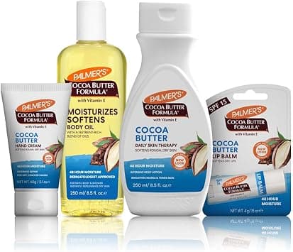 Palmer's Cocoa Butter Body Care Set | Body Lotion | Moisturising Body Oil | Concentrated Cream | Ultra Moisturising Lip Balm - Best Deal Finder