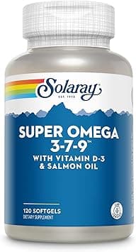 Solaray Super Omega 3-7-9 – Heart, Skin & Joint Support – 120 Softgels - Amazon.ae Price Tracker