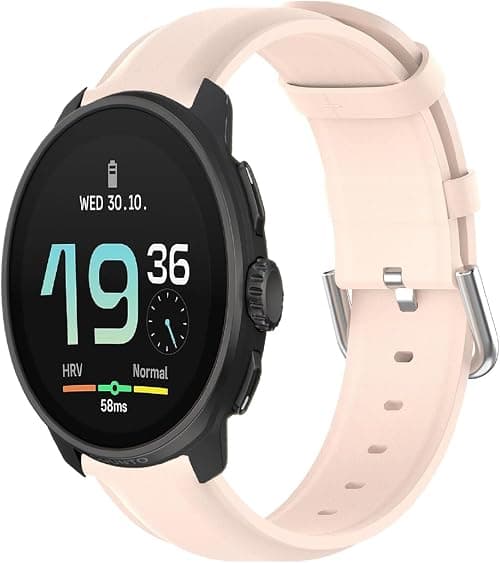 GIOPUEY Straps Compatible with SUUNTO Race S 45 mm, Genuine Leather Strap [Wear-Resistant] [Breathable] on Amazon - Best Deal Finder