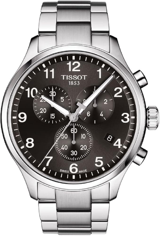 Tissot Mens Tissot Chrono XL Stainless Steel Casual Watch on Amazon.ae - Price Tracker