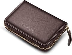LAORENTOU Men Wallet Genuine Leather Card Holder for Male Brand Business Driver License Credit Card Case Holder - Amazon.ae Price Tracker