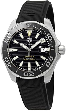 Tag Heuer Aquaracer Automatic Black Dial Mens Watch WAY201A.FT6142 - Best Deal Finder