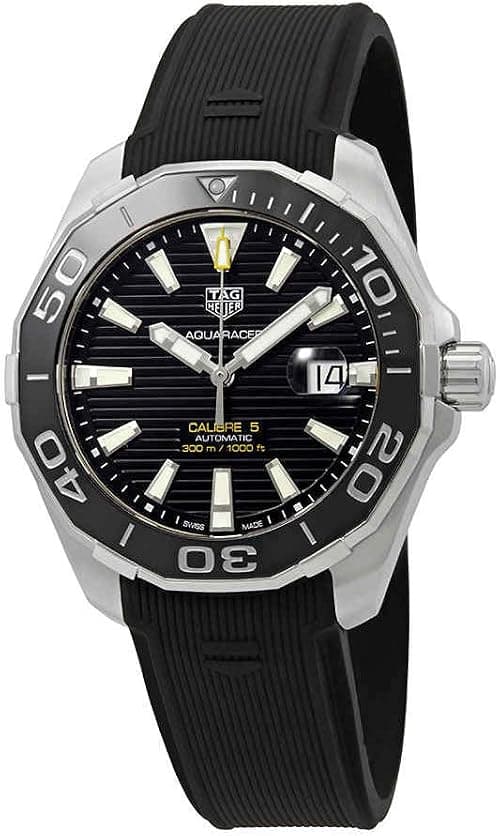 Tag Heuer Aquaracer Automatic Black Dial Mens Watch WAY201A.FT6142 on Amazon - Best Deal Finder