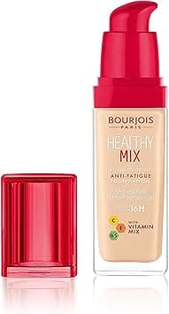 Bourjois Healthy Mix Anti-Fatigue Foundation. 50 Rose Ivory, 30 ml - 1.0 fl oz on Amazon.ae - Price Tracker