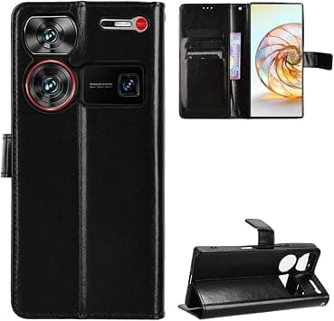 ZTE Nubia Z60 Ultra Case [Wallet Case] [Kickstand] [Card Slots] [Magnetic Flip Cover] Compatible with ZTE Nubia Z60 Ultra Smartphone(Black) on Amazon.ae - Price Tracker