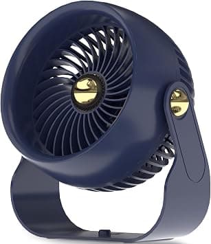 Anspect Desk Fan, 6 Inch Quiet Air Circulator Fan, 4 Speeds with Strong Airflow, 270° Rotate Portable Fan For Bedroom Home Office Desktop Travel on Amazon.ae - Price Tracker