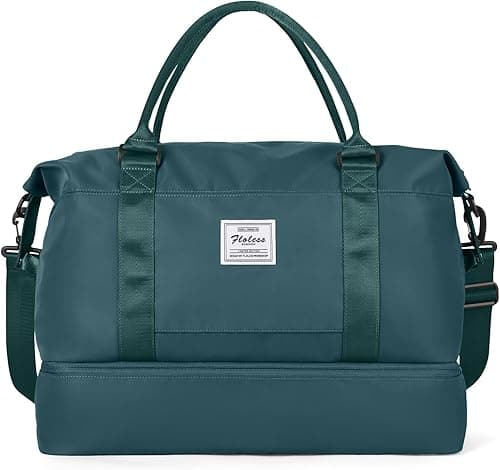 Travel Duffel Bag,Sports Tote Gym Bag,Shoulder Weekender Overnight Bag for Women on Amazon.ae - Price Tracker