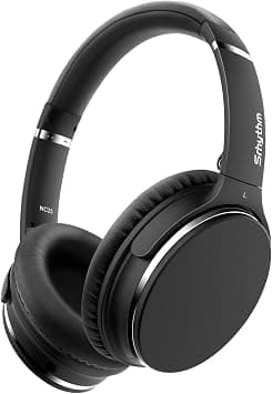 Srhythm NC25 Active Noise Cancelling Headphones Bluetooth 5.3, ANC Stereo Headset Over-Ear with Hi-Fi,Mic,50H Playtime,Voice Assistant,Low Latency Game Mode على Amazon.ae - متتبع الأسعار