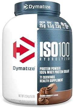 Dymatize ISO 100 Gourmet Chocolate 5 Lb على Amazon.ae - متتبع الأسعار
