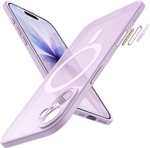 JETech Magnetic Matte Case for iPhone 17, Lavender on Amazon.ae - Price Tracker