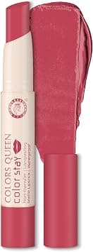 Colors Queen Color Stay Matte Lipstick|Highly Pigmented Ultra Matte Long Lasting|One Stroke Application, Hydrating, Weightless Matte Finish, Transferproof (20 - Rose Sunday (1 Pc)) - Best Deal Finder