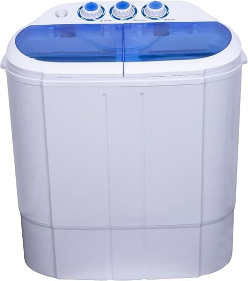 STARGOLDTwin-Tub Washing Machine SG-WM852TD, 3.5kg Wash, 1.0kg Spin, Compact Design, Stainless Steel Drum, SG-WM852TD on Amazon.ae - Price Tracker