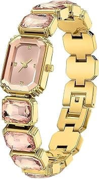 Luxury Women's Crystal Bracelet Watch, Elegant Rectangular Minimalist Dial Diamond Bangle Band, Waterproof Fashion Dainty Ladies Quartz Watches, Ideal Gift for Her on Amazon.ae - Price Tracker