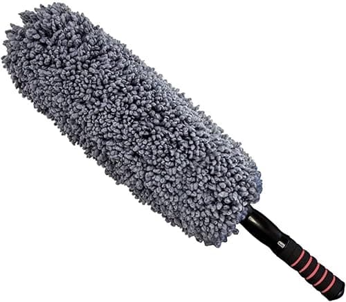 SKY-TOUCH Portable Automotive Brushes Dust Cleaning Microfiber Soft Car Duster Exterior and Interior Cleaning - Long, Unbreakable, and Retractable Handle على Amazon.ae - متتبع الأسعار