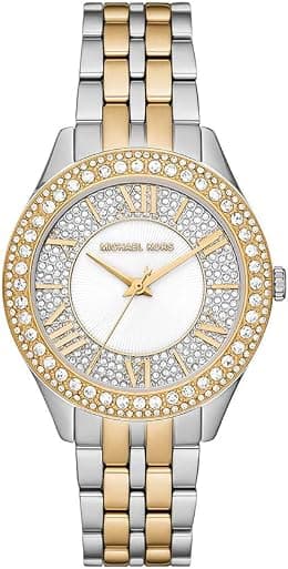 Michael Kors LADIESMETALS MK4811 Wristwatch for women, Silver, 38, Round - Best Deal Finder