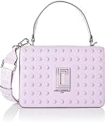 KARL LAGERFELD Womens Agyness Crossbody Handbag Cross Body - Best Deal Finder